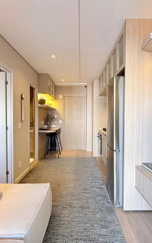 Apartamento à venda com 34m², 1 quarto e sem vaga Apartamento à venda com 34m², 1 quarto e sem vagaSala