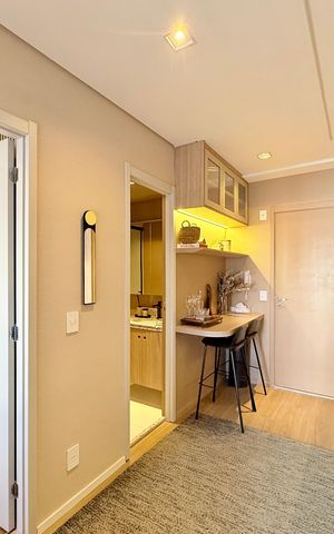Apartamento à venda com 34m², 1 quarto e sem vaga Apartamento à venda com 34m², 1 quarto e sem vagaCozinha