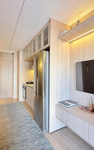Apartamento à venda com 34m², 1 quarto e sem vaga Apartamento à venda com 34m², 1 quarto e sem vagaSala