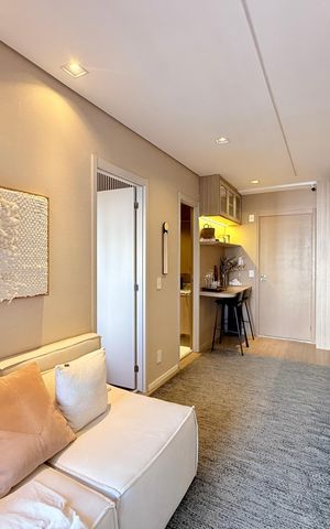 Apartamento à venda com 34m², 1 quarto e sem vaga Apartamento à venda com 34m², 1 quarto e sem vagaSala