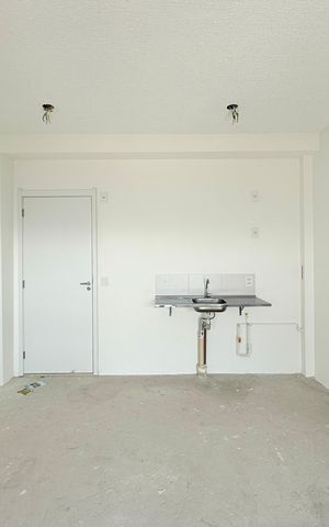 Apartamento à venda com 42m², 1 quarto e sem vaga Apartamento à venda com 42m², 1 quarto e sem vagaSala