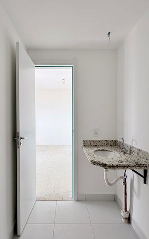 Apartamento à venda com 42m², 1 quarto e sem vaga Apartamento à venda com 42m², 1 quarto e sem vagaBanheiro