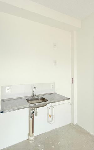 Apartamento à venda com 42m², 1 quarto e sem vaga Apartamento à venda com 42m², 1 quarto e sem vagaCozinha