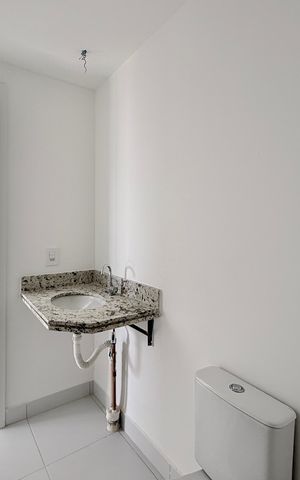 Apartamento à venda com 42m², 1 quarto e sem vaga Apartamento à venda com 42m², 1 quarto e sem vagaBanheiro