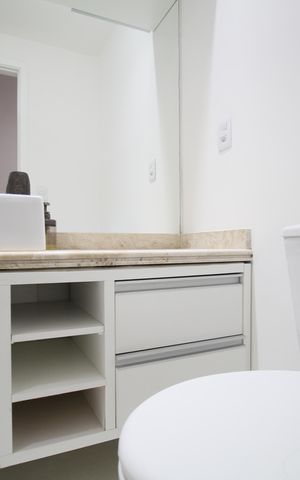 Apartamento à venda com 53m², 2 quartos e 1 vagaBanheiro 