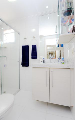 Apartamento à venda com 55m², 2 quartos e 1 vagaBanheiro da Suíte