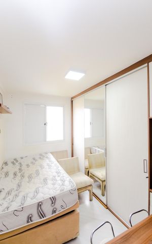 Apartamento à venda com 55m², 2 quartos e 1 vagaQuarto 1