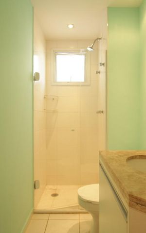 Apartamento para alugar com 131m², 3 quartos e 2 vagas Apartamento para alugar com 131m², 3 quartos e 2 vagasBanheiro social