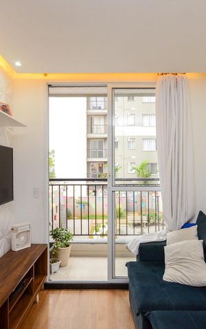 Apartamento para alugar com 48m², 2 quartos e sem vaga Apartamento para alugar com 48m², 2 quartos e sem vagaSala