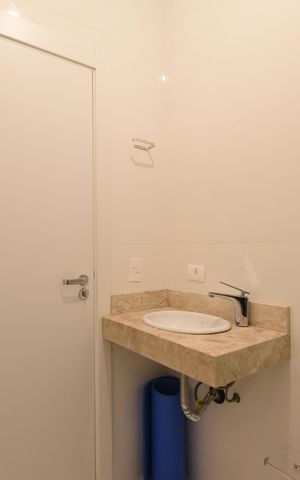 Casa de condomínio para alugar com 155m², 3 quartos e 2 vagasBanheiro 2