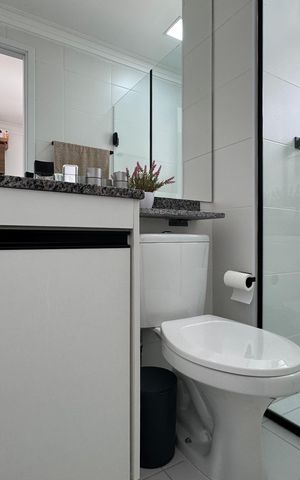 Apartamento para alugar com 61m², 2 quartos e 1 vaga Apartamento para alugar com 61m², 2 quartos e 1 vagaBanheiro - Suíte 1