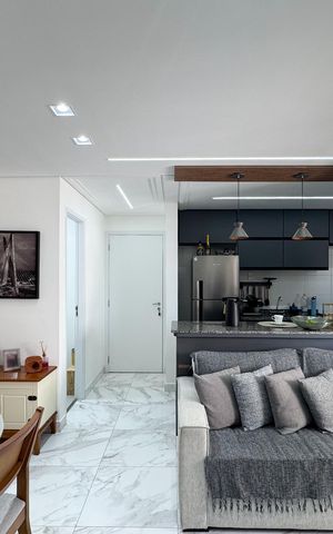 Apartamento para alugar com 61m², 2 quartos e 1 vaga Apartamento para alugar com 61m², 2 quartos e 1 vagaSala