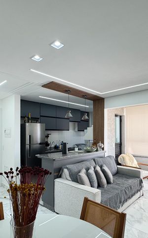 Apartamento para alugar com 61m², 2 quartos e 1 vaga Apartamento para alugar com 61m², 2 quartos e 1 vagaSala