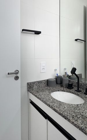 Apartamento para alugar com 61m², 2 quartos e 1 vaga Apartamento para alugar com 61m², 2 quartos e 1 vagaBanheiro - Suíte 1