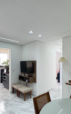 Apartamento para alugar com 61m², 2 quartos e 1 vaga Apartamento para alugar com 61m², 2 quartos e 1 vagaSala