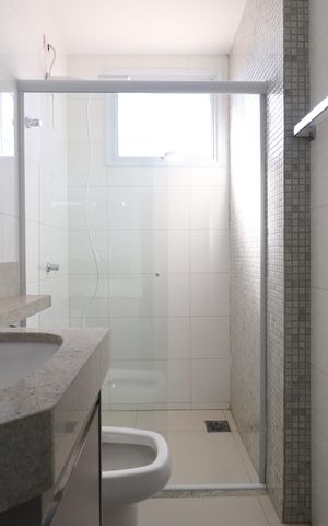 Apartamento para alugar com 145m², 3 quartos e 2 vagasBanheiro do Quarto 2