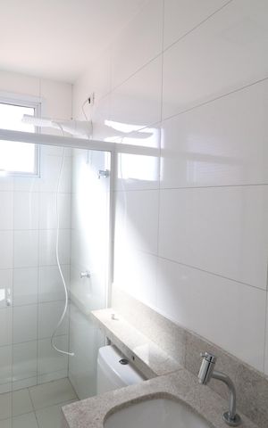 Apartamento para alugar com 145m², 3 quartos e 2 vagasBanheiro do Quarto 1