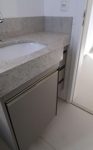 Apartamento para alugar com 145m², 3 quartos e 2 vagasBanheiro do Quarto 1