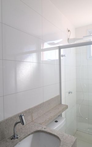 Apartamento para alugar com 145m², 3 quartos e 2 vagasBanheiro do Quarto 2