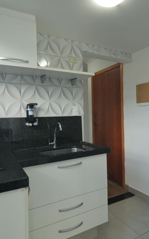 Studio à venda com 36m², 1 quarto e sem vagaCozinha