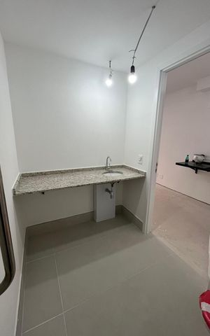 Apartamento à venda com 25m², 1 quarto e sem vaga Apartamento à venda com 25m², 1 quarto e sem vagaBanheiro