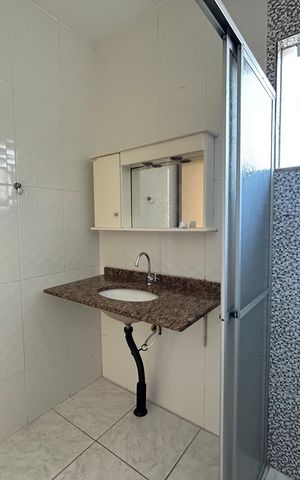 Casa para alugar com 84m², 3 quartos e 1 vaga Casa para alugar com 84m², 3 quartos e 1 vagaBanheiro 1