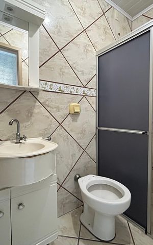 Casa para alugar com 84m², 3 quartos e 1 vaga Casa para alugar com 84m², 3 quartos e 1 vagaBanheiro 2
