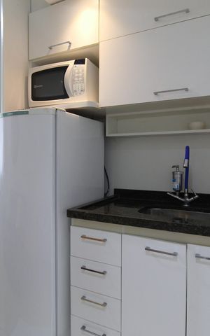 Apartamento para alugar com 26m², 1 quarto e 1 vagaSala/Cozinha