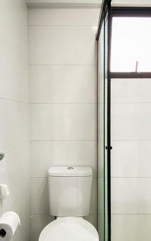 Apartamento à venda com 40m², 2 quartos e 1 vaga Apartamento à venda com 40m², 2 quartos e 1 vagaBanheiro