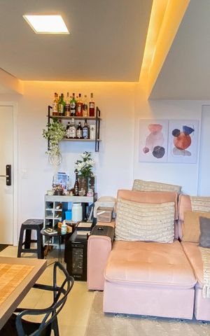 Apartamento à venda com 40m², 2 quartos e 1 vaga Apartamento à venda com 40m², 2 quartos e 1 vagaSala