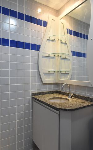Apartamento à venda com 72m², 3 quartos e 1 vagaBanheiro da Suíte