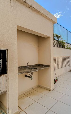 Apartamento para alugar com 60m², 2 quartos e 1 vagaÁrea comum - Churrasqueira