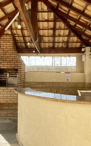 Apartamento à venda com 82m², 3 quartos e 2 vagas Apartamento à venda com 82m², 3 quartos e 2 vagasÁrea comum - Churrasqueira