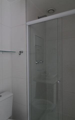 Apartamento para alugar com 55m², 2 quartos e 1 vagaBanheiro Social