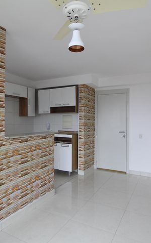 Apartamento para alugar com 55m², 2 quartos e 1 vagaSala