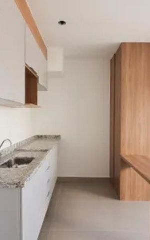 Apartamento à venda com 33m², 1 quarto e sem vaga Apartamento à venda com 33m², 1 quarto e sem vagaCozinha