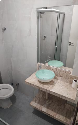 Apartamento à venda com 47m², 1 quarto e 1 vaga Apartamento à venda com 47m², 1 quarto e 1 vagaBanheiro