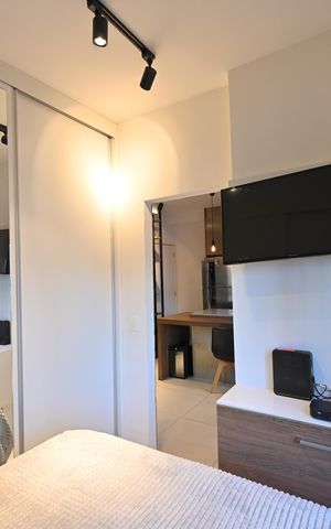 Apartamento para alugar com 32m², 1 quarto e 1 vagaQuarto