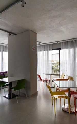 Apartamento para alugar com 32m², 1 quarto e 1 vaga Apartamento para alugar com 32m², 1 quarto e 1 vagaSalão de Festas