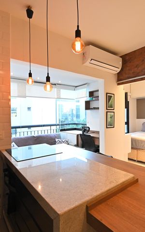 Apartamento para alugar com 32m², 1 quarto e 1 vagaCozinha