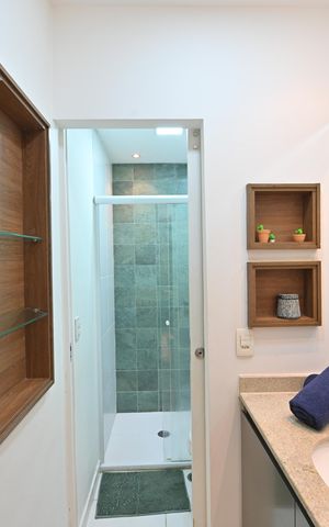 Apartamento para alugar com 32m², 1 quarto e 1 vagaBanheiro Social