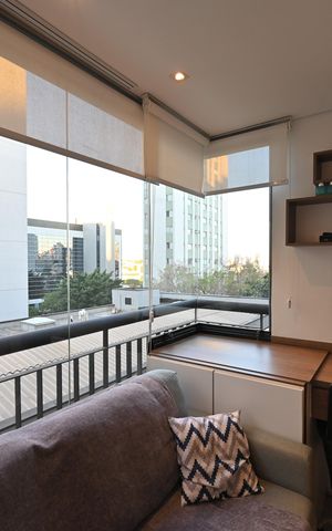 Apartamento para alugar com 32m², 1 quarto e 1 vagaVaranda