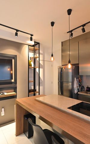 Apartamento para alugar com 32m², 1 quarto e 1 vagaSala