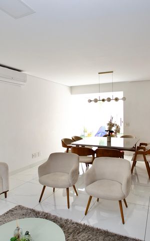 Casa de condomínio para alugar com 180m², 3 quartos e 4 vagasSala
