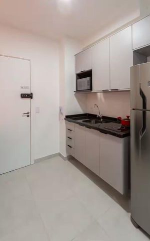 Apartamento para alugar com 27m², 1 quarto e sem vaga Apartamento para alugar com 27m², 1 quarto e sem vagaCozinha
