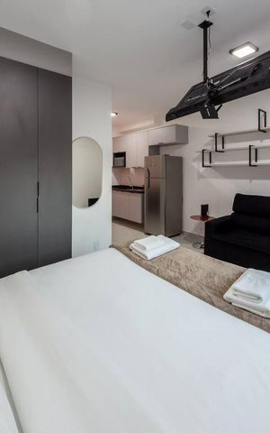 Apartamento para alugar com 27m², 1 quarto e sem vaga Apartamento para alugar com 27m², 1 quarto e sem vagaSala / Quarto