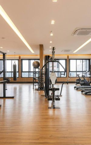 Apartamento para alugar com 27m², 1 quarto e sem vaga Apartamento para alugar com 27m², 1 quarto e sem vagaAcademia