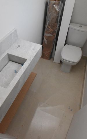 Casa de condomínio para alugar com 180m², 3 quartos e 2 vagasLavabo