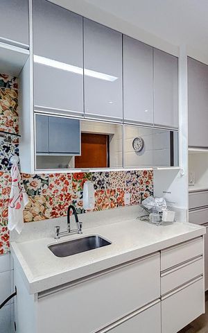 Apartamento à venda com 79m², 3 quartos e 2 vagasCozinha