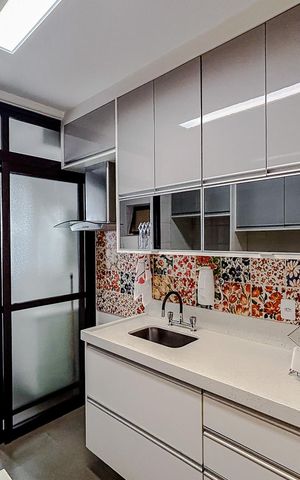 Apartamento à venda com 79m², 3 quartos e 2 vagasCozinha